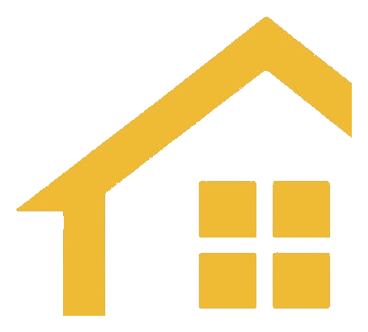 V Cleaning Services gold house logo